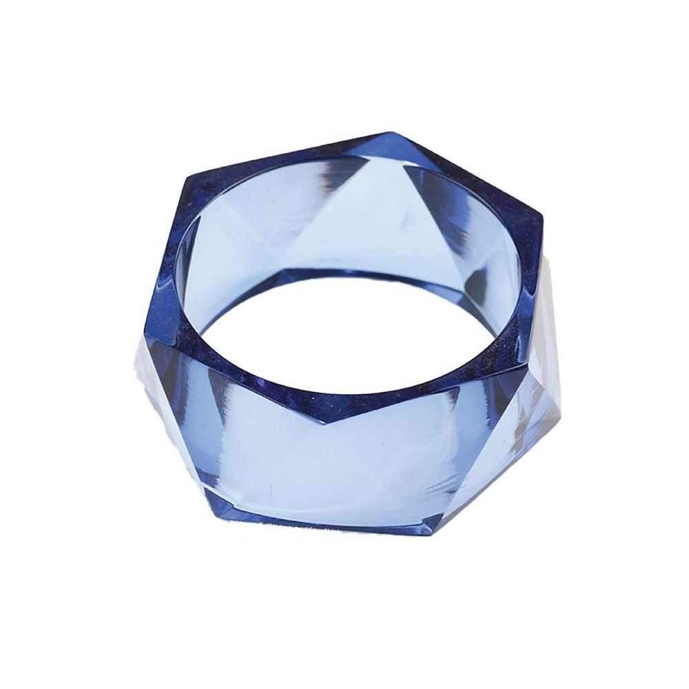 Ink + Alloy Bracelet - Bangle Boho Mod Emo Tiki 70s 80s